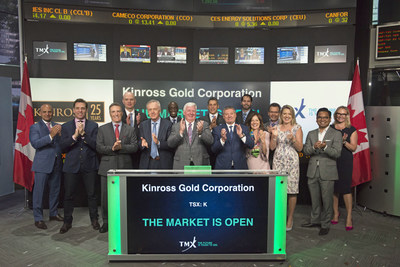 Kinross Gold Corporation Opens the Market (CNW Group/TMX Group Limited)