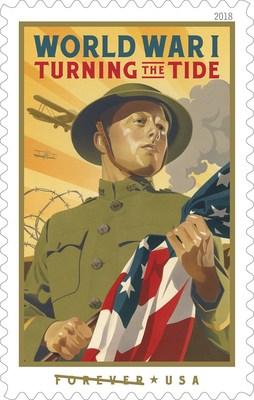 WWI: Turning the Tide Forever stamp