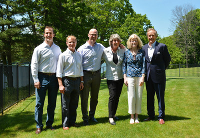 William Raveis Real Estate acquires Niantic, Conn.-based Heritage Properties, creating top market share in region. Pictured here from left to right: Co-President Ryan Raveis, Heritage Properties Co-Owner Bill Heenan, Co-President Chris Raveis, Heritage Properties Co-Owners Ann Carpenter and Mary Poola