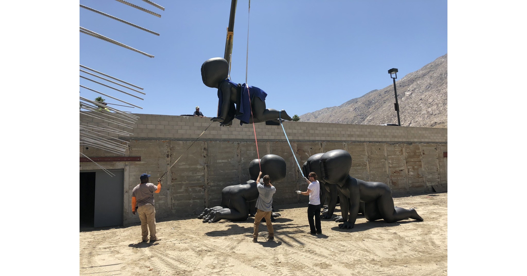 Giant Faceless Babies Coming to Palm Springs