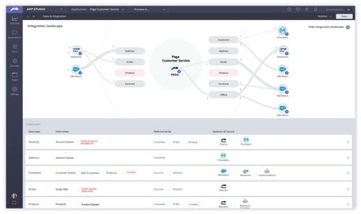 This screenshot shows how Pega’s Integration Designer enables Pega software users to connect their Pega apps to other services, systems, and data sources with a simple drag-and-drop interface.