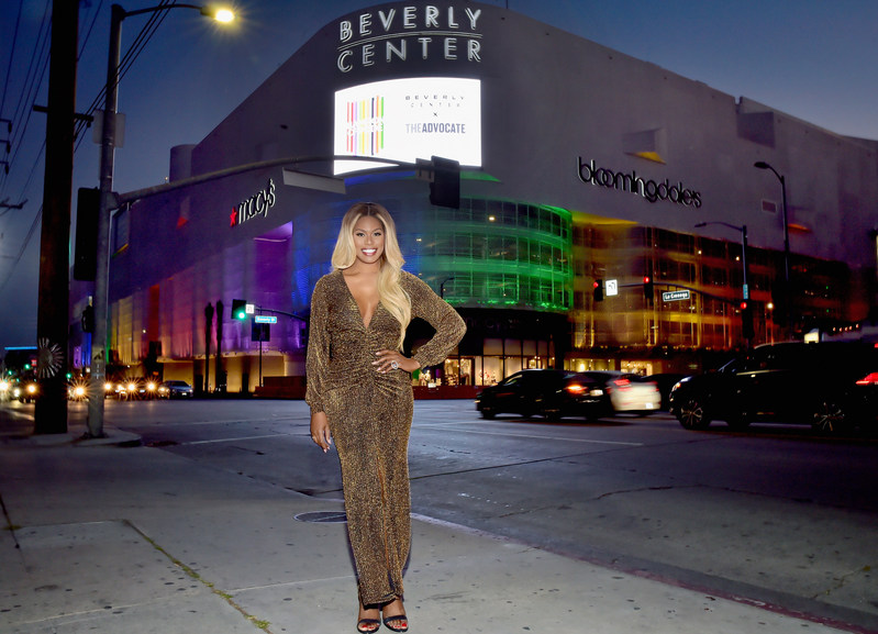 Laverne Cox Celebrates PRIDE at Beverly Center