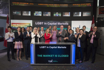 LGBT in Capital Markets Closes the Market (CNW Group/TMX Group Limited)