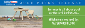 Summer: Time for Pool Parties, Barbecues, and Waterproof Flooring