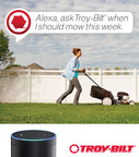 Troy-Bilt® Launches "Ask Troy-Bilt" Alexa Skill - Gives Customers A Voice Recognition Tool For The Yard