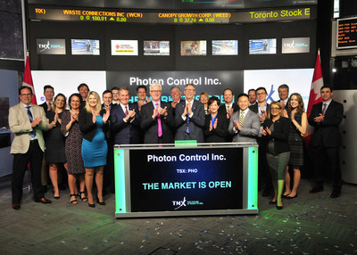 Photon Control Inc. Opens the Market (CNW Group/TMX Group Limited)