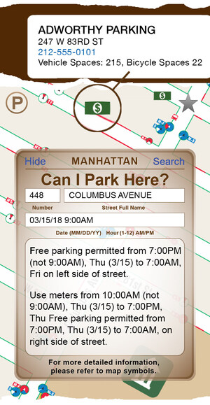 Parallel Spaces Maps, LLC parkken App Puts Manhattan Street and Garage Parking in Your Android Phone!