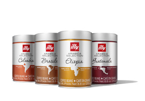 illy Introduces Arabica Selection Custom-Roasted Single Origin Coffees