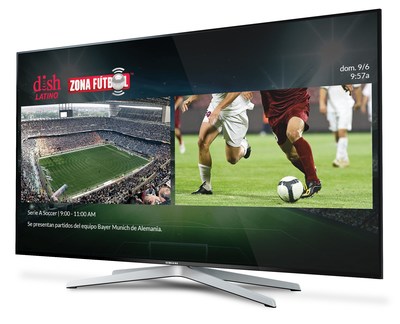 Zona Fútbol delivers a split screen view of two games at once