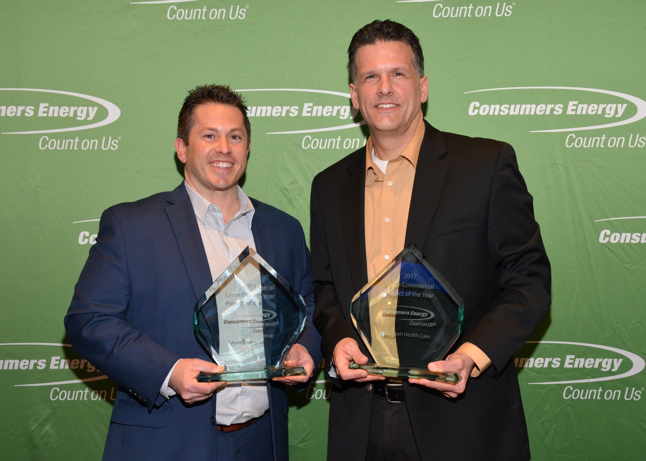 Consumers Energy Awards Future Energy Group And Mclaren Health