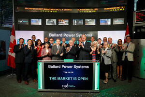 Ballard Power Systems Inc. Opens the Market