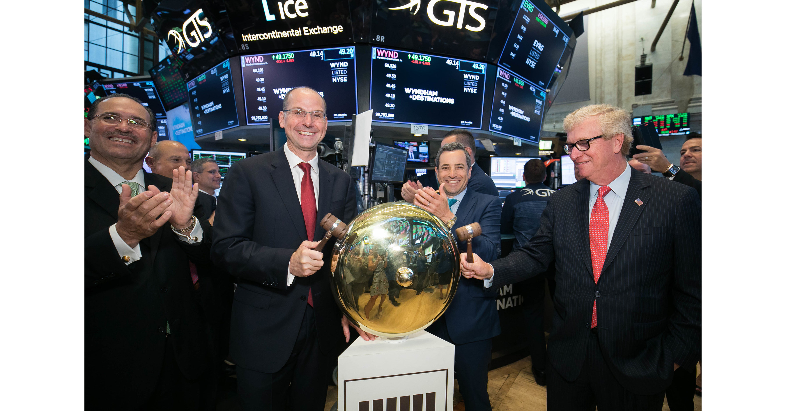 Wyndham Destinations Rings Opening Bell On New York Stock Exchange