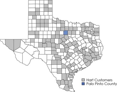 Palo Pinto County, Texas readies for secure, successful elections well into the future with the purchase of the Verity Voting system from trusted provider, Hart InterCivic.
