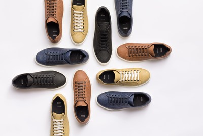 Innovative Shoes Made of Pineapple Leaves for BOSS Menswear