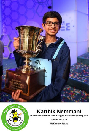 North South Foundation Speller Makes It 11 Wins in a Row With a Win at the 2018 Scripps National Spelling Bee