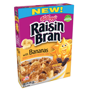 Go Bananas For The Latest Addition To The Kellogg's Raisin Bran® Line-up
