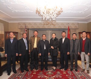 Moutai delegation visits the Embassy of China in New Zealand