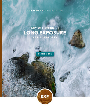 PolarPro's New Cinema Series Exposure Collection Allows Aerial Photographers to Capture Stunning Long Exposure Aerial Imagery