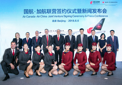 Air Canada - Air China Joint Venture Signing Ceremony & Press Conference - Beijing 2018.6.6 (CNW Group/Air Canada)
