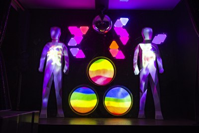 #Flavorsofpride interactive art project celebrates growing LGBTQ diversity. Photo credit: Jack Daniel's