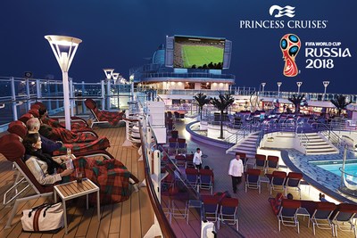 Princess Cruises to Screen 2018 FIFA World Cup Russia™ Games on Movies Under the Stars®