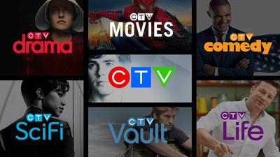 Bell Media Unveils Exclusive CTV-branded Portfolio of Channels, Creates Next-Generation Digital Destination, and Launches New CTV Movies Service (CNW Group/Bell Media)