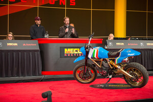 Scrambler Maverick Motorcycle Generates Massive Donation For Shriners Hospitals For Children At MECUM Auction