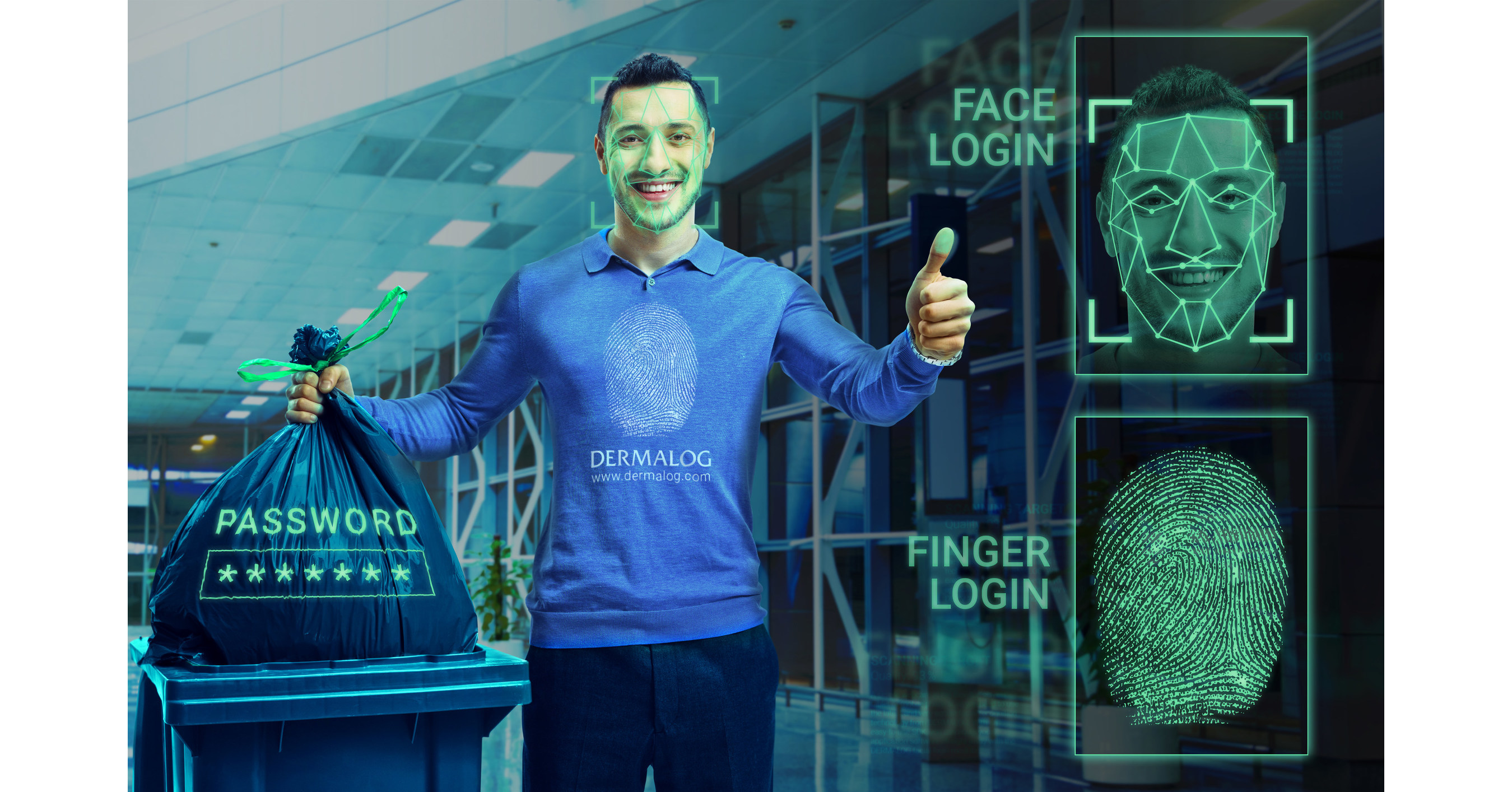 DERMALOG Proves Fingerprint More Secure Than Password at CEBIT 2018