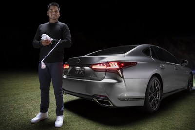 Lexus Golf Ambassador Jason Day and the 2018 Lexus LS
