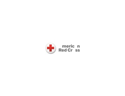 American Red Cross Missing Type logo