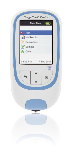 Roche introduces first self-testing device for Warfarin monitoring with built in Bluetooth® technology