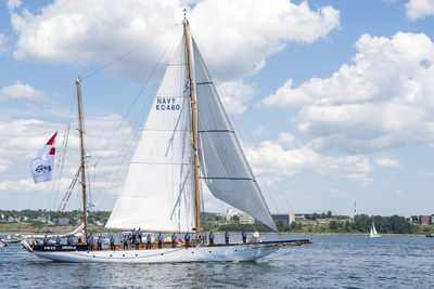 The Royal Canadian Navy will be bringing the HMCS Oriole to this year's festival. The Oriole is the Navy's longest serving commissioned vessel. The tall ship hasn't sailed the Great Lakes in 25 years. (CNW Group/Water's Edge Festivals & Events)