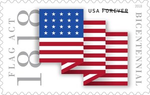 U.S. Postal Service Dedicates New Forever Stamp Commemorating 200th Anniversary of the Flag Act of 1818