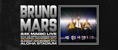 Bruno Mars Announces Second Honolulu Show On 24k Magic World Tour