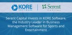 Serent Capital Invests in KORE Software, the Industry Leader in Business Management Software for Sports and Entertainment