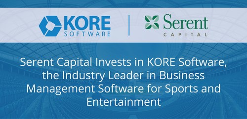 Serent Capital invests in Kore Software, the industry leader in business management software for sports and entertainment.
