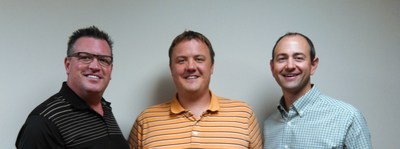 Pictured from left to right: Steve Vogel, Dan Vogel and Curt Vogel of Triple V, Inc.