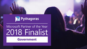 Pythagoras Announced as a Finalist for Microsoft's Government Partner of the Year 2018