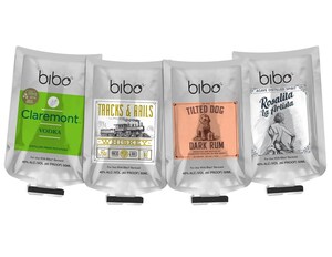 Bibo Barmaid Partners with Claremont Distilled Spirits to Introduce Liquor Pouches for the Revolutionary Self-Serve Cocktail Machine