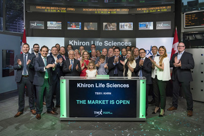 Khiron Life Sciences Corp. Opens the Market (CNW Group/TMX Group Limited)