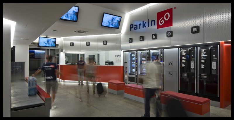 ParkinGO launches the GOToken, bringing transparency and a new level of accountability and service to the parking sector. Pictured: ParkinGO at Milan Malpensa Airport. (PRNewsfoto/ParkinGO)