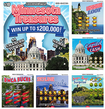 Minnesota Treasures Playbook Mini™ (CNW Group/Pollard Banknote Limited)