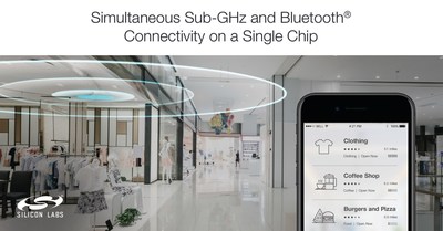 New wireless software from Silicon Labs enables Bluetooth Low Energy communications with sub-GHz IoT devices through easy-to-use mobile apps.