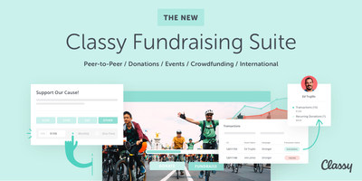 The new Classy Fundraising Suite introduces over 400 major enhancements and brand new features to help nonprofits of all sizes raise more money online.