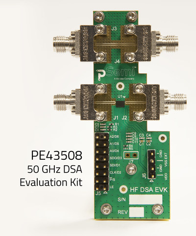 Ideal for 5G test and measurement applications, the 50 GHz digital step attenuator (DSA) exemplifies pSemi’s high-performance capabilities at mmWave frequencies.