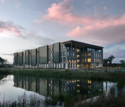Blackbaud's state-of-the-art, eco-friendly world headquarters to drive disruptive innovation and impact for global good at increased scale (PRNewsfoto/Blackbaud)