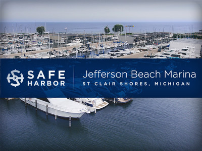 Safe Harbor Marinas acquires Jefferson Beach Marina located in St. Clair Shores, Michigan.
