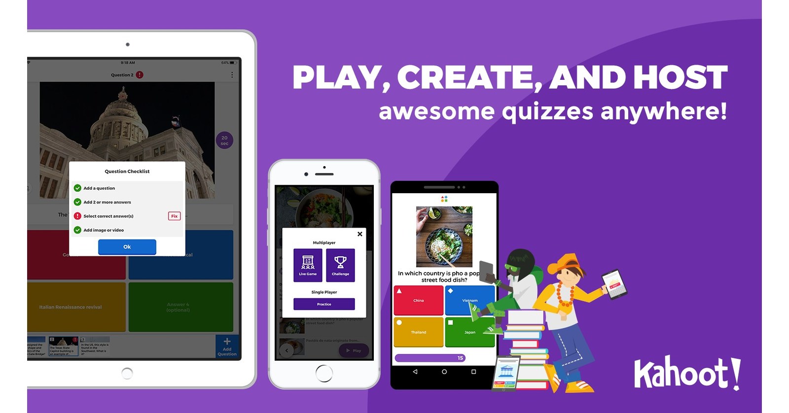 Kahoot! launches in-app quiz creation and hosting tools to turn students  from learners into leaders