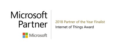 2018 Microsoft Partner of the Year - Internet of Things Award