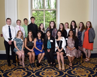 2018 Notre Dame Federal Credit Union Scholarship Recipients (PRNewsfoto/Notre Dame Federal Credit Union)